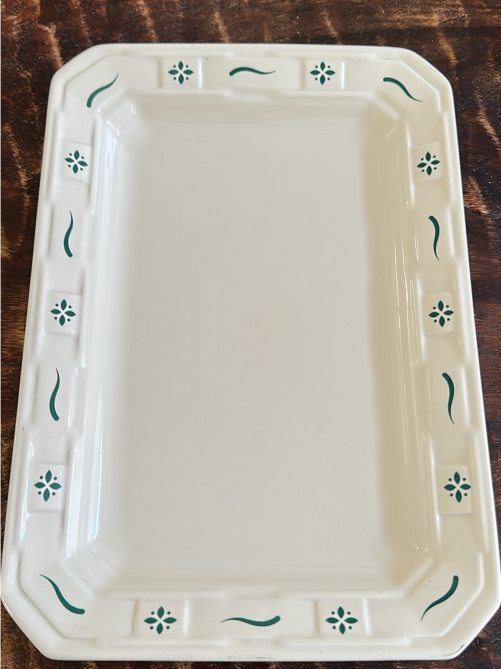 LONGABERGER POTTERY DISH 13x9
